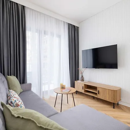 Stylish In A Modern Development 800 M From Spodek By Renters *