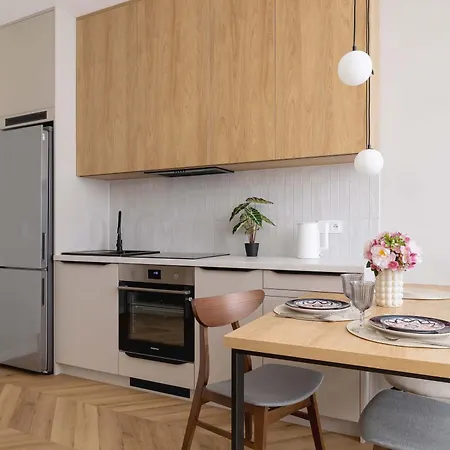 Lejlighed Stylish In A Modern Development 800 M From Spodek By Renters *