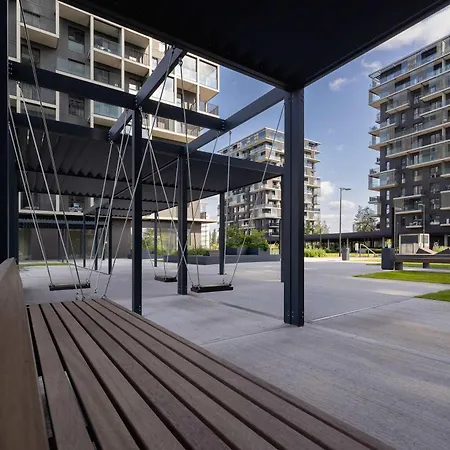 Stylish In A Modern Development 800 M From Spodek By Renters Katowice