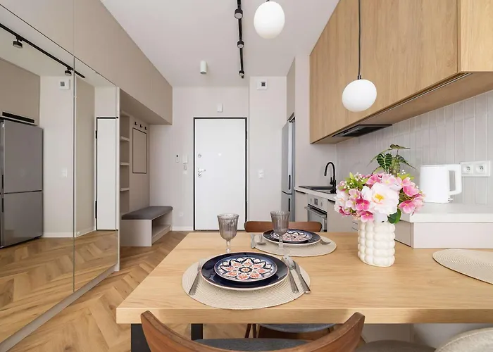 Stylish In A Modern Development 800 M From Spodek By Renters *