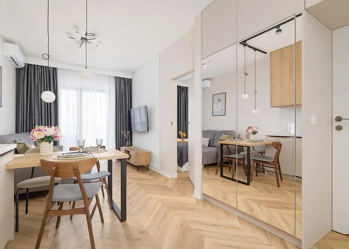 Stylish In A Modern Development 800 M From Spodek By Renters *