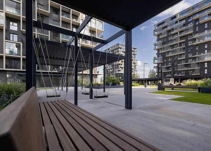 Stylish In A Modern Development 800 M From Spodek By Renters Katowice