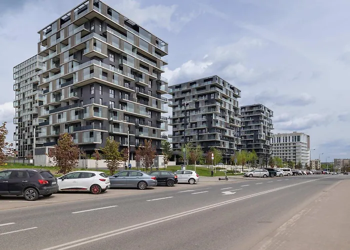 Appartement Stylish In A Modern Development 800 M From Spodek By Renters *