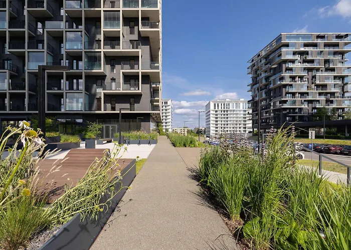 Stylish In A Modern Development 800 M From Spodek By Renters Apartamento